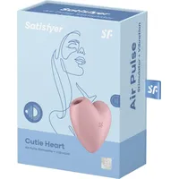Satisfyer CUTIE HEART Klitoris-Stimulator Pink 7,5 cm