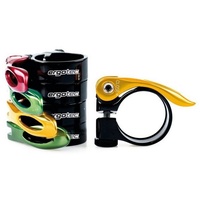 Ergotec Scq-100 Qr Sattelklemme Ø 31,8mm, Alu, mit Schnellspanner