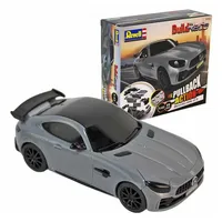 REVELL 23152 1:43 Build'n Race Mercedes-AMG GT R, Grau