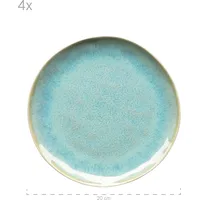 Mäser Dessertteller-Set, Steinzeug Frozen