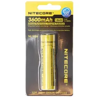 Nitecore Li-Ion Akku Typ 18650 3600mAh, NL1836R, mit USB-C-Ladeanschluss