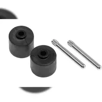 Rowenta 2x Rolle + Achse mitte für Akku-Handstaubsauger