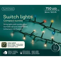 Lumineo Lichterkette Switch LIGHTS Compact 750 LED 16 m