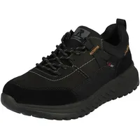 Rieker Herren U0100 Schnürschuhe, schwarz, 47 EU