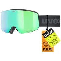 Uvex pwdr FM Skibrille für Kinder - mit Visier