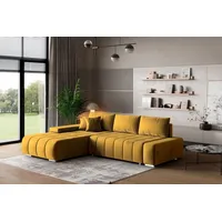 Masseno Ecksofa ALESE mit Schlaffunktion L-Form, Sofa mit Bettkasten,