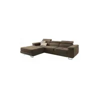 Masseno Ecksofa mit Schlaffunktion Elma ¦ beige ¦ Maße