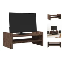 VidaXL Monitorständer Eichen-Optik 50x27x20 cm Holzwerkstoff