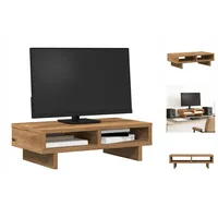 VidaXL Monitorständer Artisan-Eiche 50x27x15 cm Holzwerkstoff