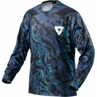 RevIt! Revit Emulsion Trikot - Schwarz/Blau / S