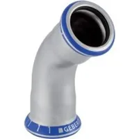 Geberit Mapress Edelstahl Bogen, 45gr 88,9mm