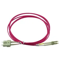 BlueOptics Duplex LWL Patchkabel LC-SC Multimode OM4 0.5 Meter