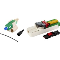 Metz CONNECT 1509QAEA010C-E LWL-Stecker 0,25+0,9mm OpDAT FAST Hybrid SCAPC