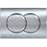 Geberit Delta01 - Bedienung der Spülung, Chrom glänzend 115.107.21.1