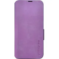 Peter Jäckel COMMANDER BOOK CASE ELITE Purple für Samsung