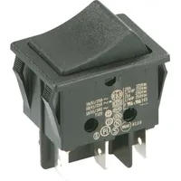 Bachmann EB-Wippenschalter sw,16(8)A250V 2p. 924.109