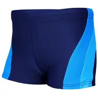 Aquarti Jungen Badehose Schwimmhose Seitliche Paspel Kinder Badeshorts, Farbe: