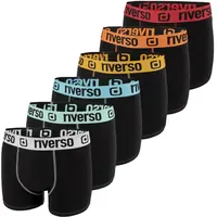 Riverso RIVOle Boxershorts Blau / Mehrfarbig M 6er Pack