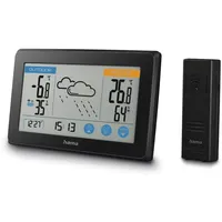 Hama Wetterstation Funk mit Außensensor „Touch“ (mit Wettervorhersage, misst