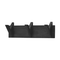 MCA Furniture Garderobenleiste Mörlen schwarz