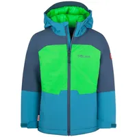 TROLLKIDS Hardanger Jacke - Fresh Green / Mystic Blue
