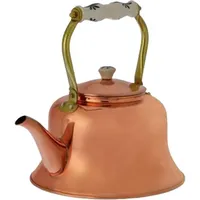 Ich-zapfe Teekessel mit Porzellanhenkel, Wasserkocher, Kupfer,