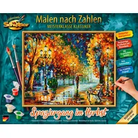 Schipper 609240910 - Malen nach Zahlen Spaziergang im Herbst,