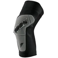 100% Ridecamp Knieschoner - Black / Grey - S