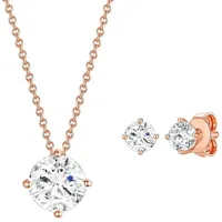 Rafaela Donata Schmuckset aus Sterling Silber roségold onesize