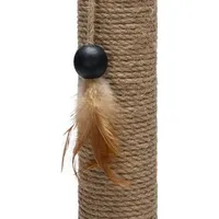 Designed by Lotte Zavi Kratzsäule 62 cm braun