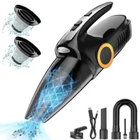Nhowin Handstaubsauger Kabellos, 9500Pa Starke Saugkraft Handstaubsauger Akku 6000mAh