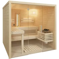 InfraWorld Sauna Solido Glas Complete 210 - 40 mm