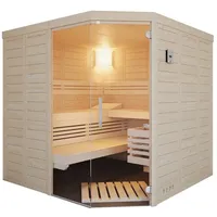 InfraWorld Sauna Solido 209 Ecke - 40 mm Massivholzsauna