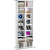 Vevor CD-Regal 8-lagig für 464 CDs Weiß