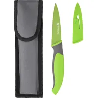 Gräwe Küchenmesser mit Klingenschutz, grün C6