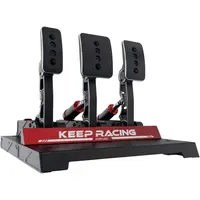 Simagic SIMA P1000 Pedalset Schwarz Rot PC