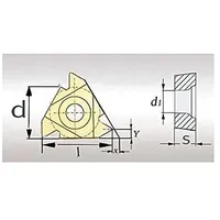 Optimum HM-Ersatzwendeplatten ISO 16IR A60