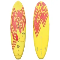 F2 Windsurfboard Rave Pro 95 l Gelb/Rot 2024/25,