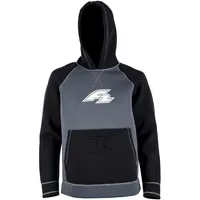 F2 Neopren Oberteil Kite Hoodie 4/3mm L Schwarz