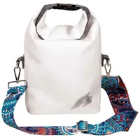 F2 Tasche Kauai - Wasserdichte Schultertasche 6 L Weiss