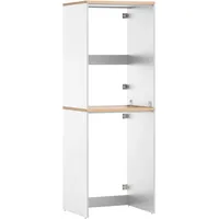Schildmeyer Solea Waschmaschinenumbau Set mattweiss, Zubehör Waschen + Trocknen
