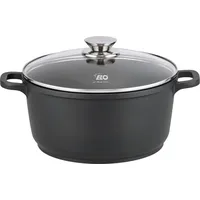 ELO Kochtopf Alucast 24 cm Aluguß Schwarz