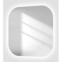EMKE Emke, Badspiegel mit Beleuchtung 60*60cm,Beschlagfrei, 3 Farbtemperaturen(3000K-6500K) und
