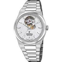 Festina F20054/1 - Armbanduhr - Automatik Damen - silber