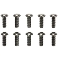 TAMIYA 3x8mm 6-Kantkopf Schraube Stahl (10)