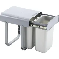 EKOTECH Abfallsammler Aladin 2x 8 Liter ab 40cm Schrankbreite,