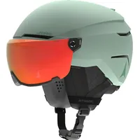 Atomic Savor Visor Photo Helm Mit Visier - Pistachio