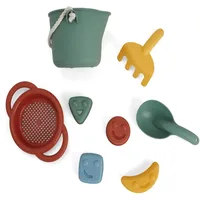 Viking Toys Vikingtoys 5382041 - Sandspielzeugset 8teilig mit Eimer