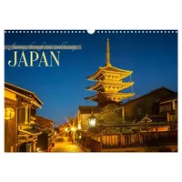 Calvendo JAPAN Journey through time and beauty (Wall Calendar