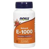 NOW Foods Vitamin E-1000 Gemischte Tocopherole 50 Weichgelkapseln